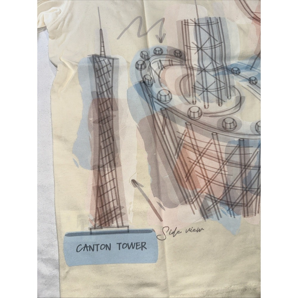 Sneaker Con x Jeff Hamilton Canton Tower Tee Size Medium NWT - Picture 10 of 14